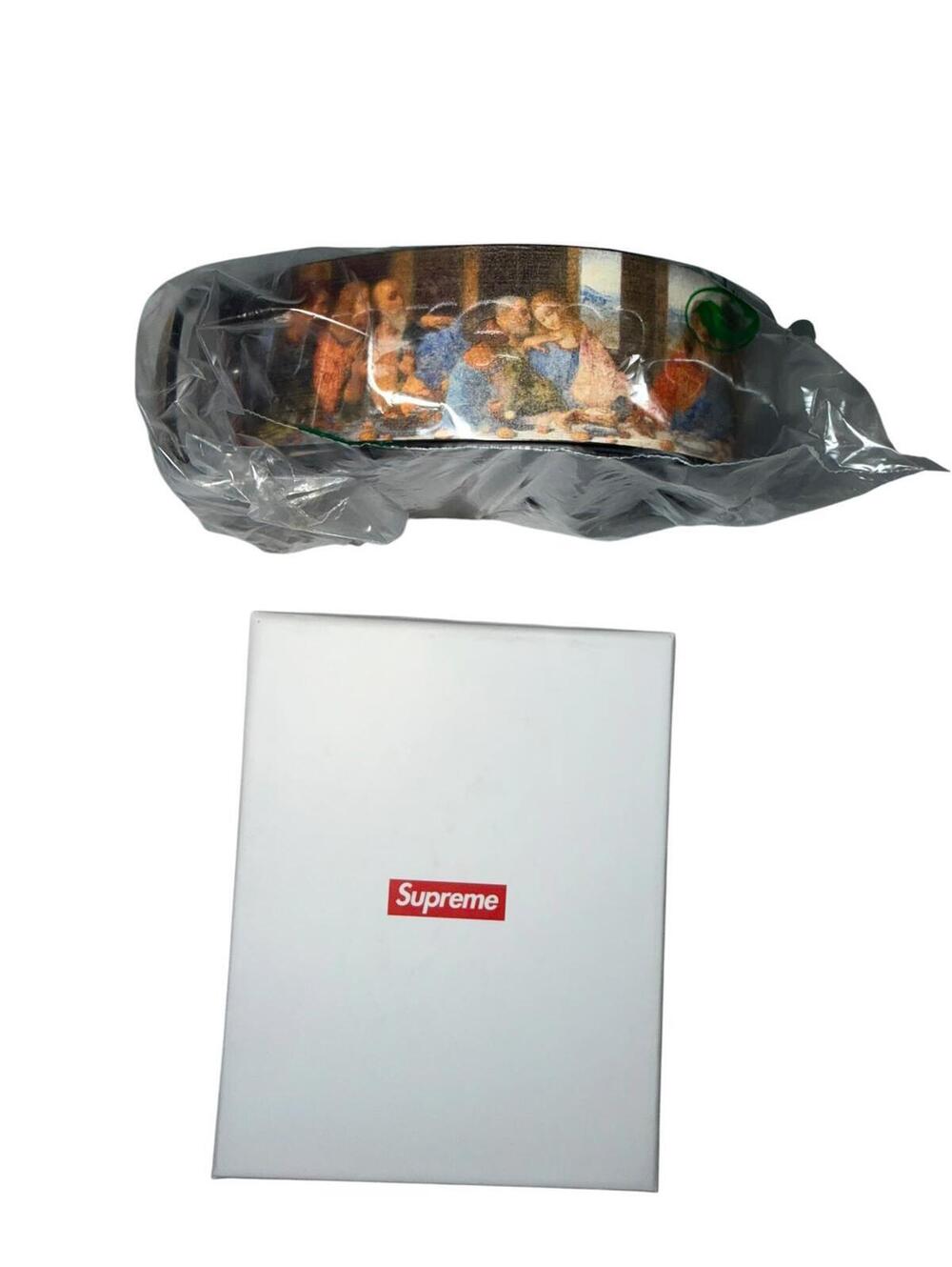 Supreme Last Supper Leather Belt Multicolor SS25 M